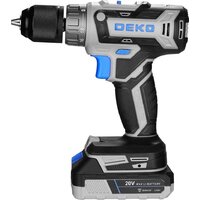 Дрель-шуруповерт Deko ZKCD20V PRO 084-1005 (с 2-мя АКБ, кейс)