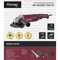 Угловая шлифмашина Pioneer Tools Master AG-M1300-150-01
