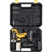 Дрель-шуруповерт Deko DKCD20FU-Li SET 63 063-4175 (с 2-мя АКБ, кейс)