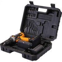 Дрель-шуруповерт Deko DKCD20FU-Li SET 3 063-4172 (с 2-мя АКБ, кейс, набор оснастки)