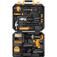 Дрель-шуруповерт Deko DKCD20FU-Li SET 104 063-4178 (с 2-мя АКБ, кейс)