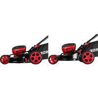 Газонокосилка Wortex CLM 4536 XLT Set 2334120 (с 2-мя АКБ)