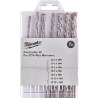 Набор буров Milwaukee 4932471244 (7 предметов)