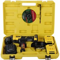 Угловая шлифмашина Hanskonner HAG18125BL (с 2-мя АКБ, кейс)