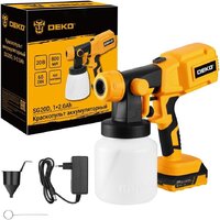 Краскораспылитель Deko SG20D 081-1072 (с 1-им АКБ)