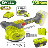 Стеклодомкрат (присоска для стекла и плитки) Dyllu DTTVM1D125 (с 1-им АКБ, кейс)