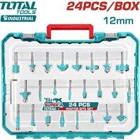 Набор фрез Total TACSR12412 (24 предмета) Набор фрез Total TACSR12412 (24 предмета)