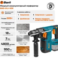 Перфоратор Bort BHD-21Li-XDK 93413472 (без АКБ)