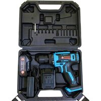 Дрель-шуруповерт Калибр ДА-12-2А+ (с 2-мя АКБ, кейс)