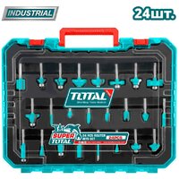 Набор фрез Total TACSR12408 (24 предмета) Набор фрез Total TACSR12408 (24 предмета)