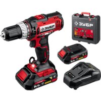 Дрель-шуруповерт Зубр Мастер ДШЛ-145-22 (с 2-мя АКБ, кейс)