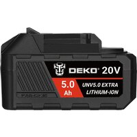 Аккумулятор для инструмента Deko UNV5.0 Extra 063-4497 (20В/5 Ач)