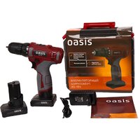 Дрель-шуруповерт Oasis AS-18V (с 2-мя АКБ, кейс)