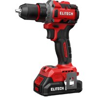 Дрель-шуруповерт ELITECH ДА 20БЛ2 E2201.045.01 (с 2-мя АКБ, кейс)