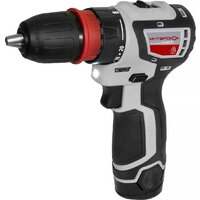 Дрель-шуруповерт Интерскол КомбиМАКС ДА-10/12В 36 687.2.2.79 (с 2-мя АКБ, кейс)