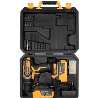 Ударная дрель-шуруповерт Deko DKCD20 Impact 063-4420 (с 2-мя АКБ, кейс)