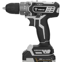 Дрель-шуруповерт Deko DKCD20 Black Edition SET 3 063-4050 (с 2-мя АКБ, кейс)