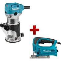 Наборы электроинструментов Makita RT0700CX2A1 (фрезер, лобзик, сумка)
