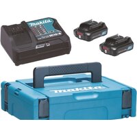 Аккумулятор с зарядным устройством Makita BL1021B + DC10SB (12В/2 Ah + 12В)