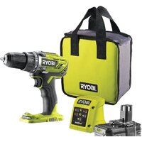 Дрель-шуруповерт Ryobi R18DD3-115S 5133005301 (с 1-им АКБ 1.5 Ач, сумка)