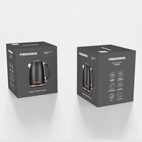 Электрический чайник Redmond (Редмонд) KM240 (черный/бронза)