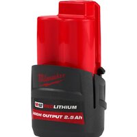 Аккумулятор для инструмента Milwaukee M12 M12HB2.5 4932480164 (12В/2.5 Ач)