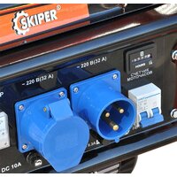Бензиновый генератор Skiper LT9000EB-ATS