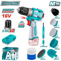 Дрель-шуруповерт Total TOSLI240786 (с 2-мя АКБ)