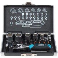 Набор трещотка с головками и битами GROSS 11361 (26 предметов)