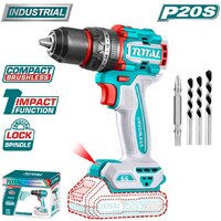 Ударная дрель-шуруповерт Total TIDLI206681 (без АКБ)