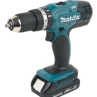 Ударная дрель-шуруповерт Makita DHP453SYE (с 2-мя АКБ, кейс)