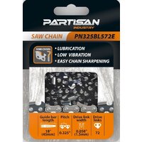 Цепь для пилы Partisan PN325BL572E