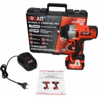 Гайковерт Brait BCIW20-4-1000PUBL Pro 21.01.206.101 (с 1-им АКБ, кейс)