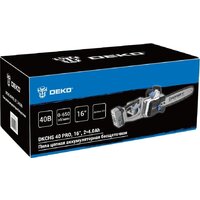 Аккумуляторная пила Deko DKCHS 40 PRO 083-2002 (с 2-мя АКБ)