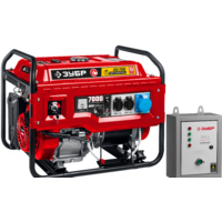 Бензиновый генератор Зубр СБА-7000