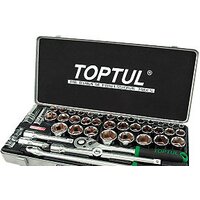 Набор трещотка с головками Toptul GCAD4303 43 предмета