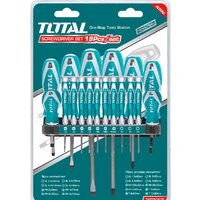 Набор отверток Total THT250618 (18 предметов)