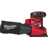 Виброшлифмашина Milwaukee M18 BQSS-502B 4933479967 (с 2-мя АКБ, сумка)