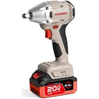 Гайковерт Crown CT22046XS-4 BMC (с 2-мя АКБ, кейс)