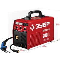 Сварочный инвертор Зубр ПС-200