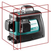 Лазерный нивелир KRAFTOOL LL-3D 34640-4 (с держателем и детектором)