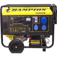 Бензиновый генератор Champion GG6501E+ATS