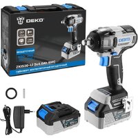 Гайковерт Deko ZKIS20-Li 084-1047 (с 2-мя АКБ, кейс)