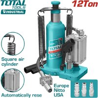 Бутылочный домкрат Total THT109126 12т