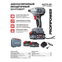 Винтоверт Profipower MKDTD-18V (с 2-мя АКБ, кейс)