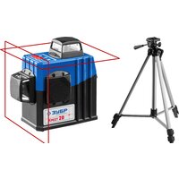 Лазерный нивелир Зубр Крест-2D 34907-2