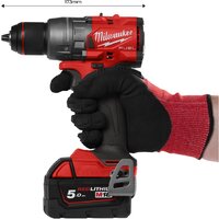 Дрель-шуруповерт Milwaukee M18 FDD3-402C 4933492472 (с 2-мя АКБ, кейс)