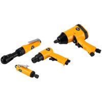 Наборы электроинструментов Deko Premium SET 34 018-0908 (прямая пневмошлифмашинка, пневмотрещотка, пневмодолото, пневмогайковерт)