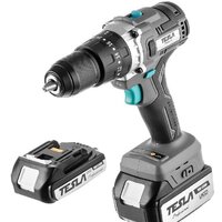 Дрель-шуруповерт Tesla TCD18HD 840374 (с 2-мя АКБ, кейс)