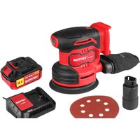 Эксцентриковая шлифмашина Wortex COS 1218-1 E ALL1 1333436 (с 1-им АКБ)
